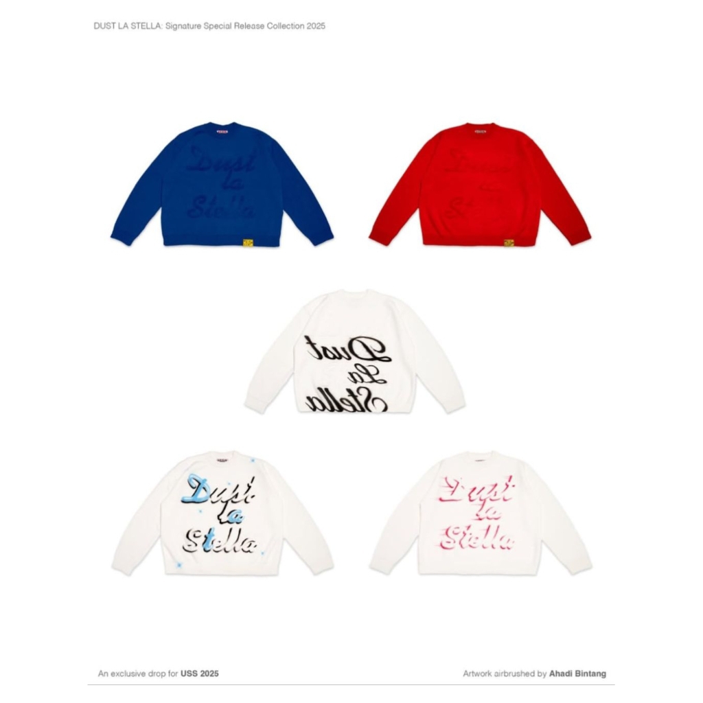 [ORIGINAL 100%] KnitWear Dust La Stella Brush All Colour All Artikel ORIGINAL 100%