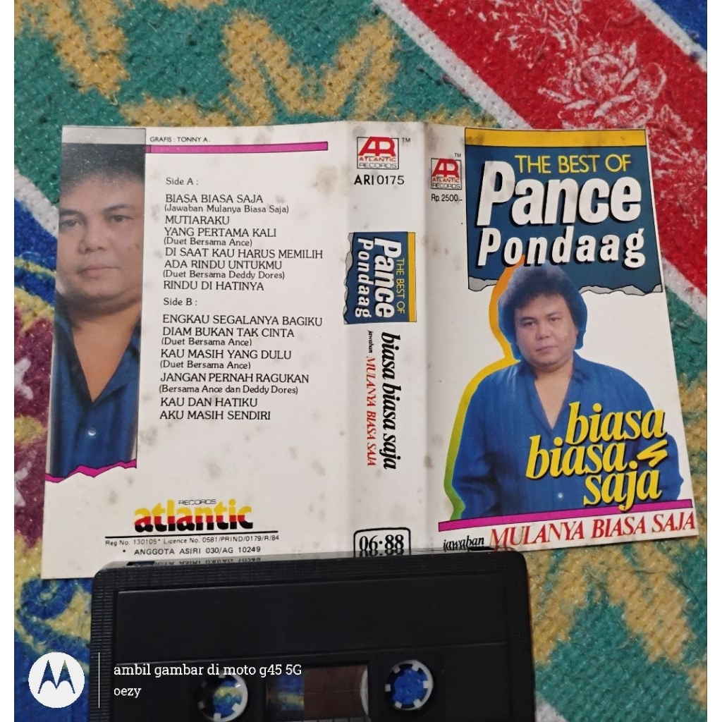 Kaset pita Pance - the best of