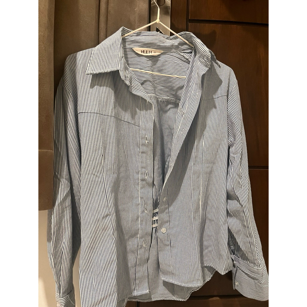 fitted blouse hulm preloved