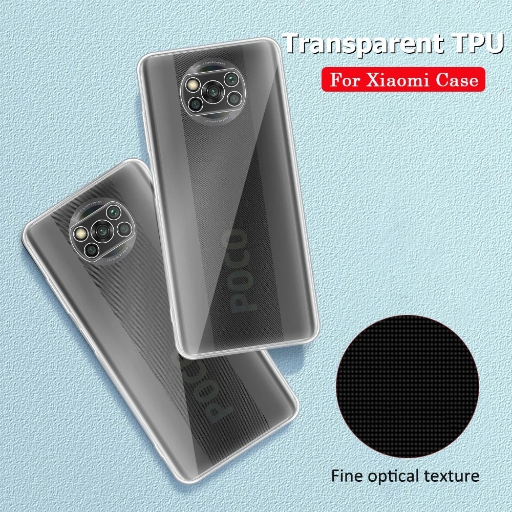 Case POCO X3 NFC / X3 PRO CLEAR HD Aksesoris HP / Pelindung HP / Casing POCO X3 NFC / X3 PRO