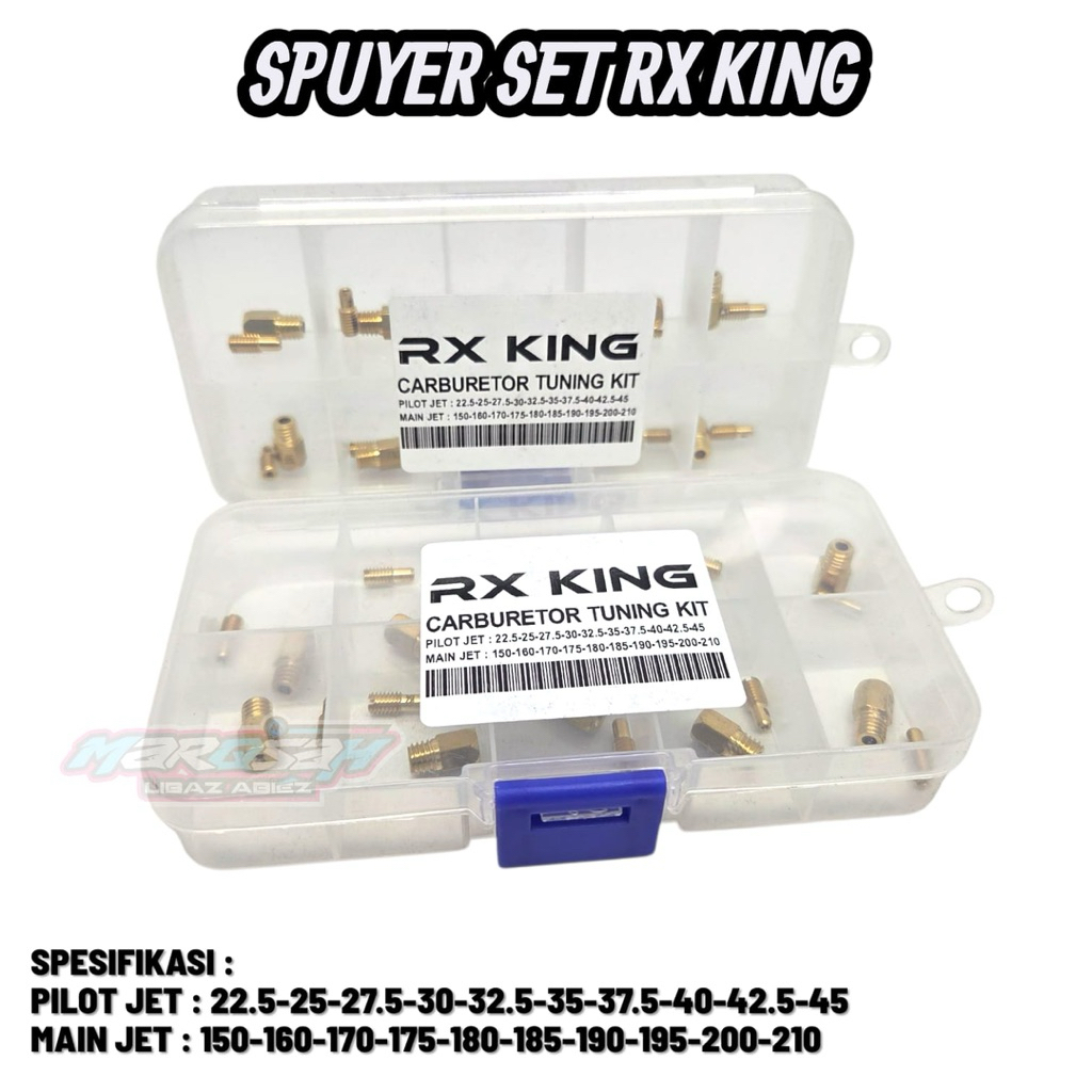 SPUYER SET RX KING SPUYER SET RXKING KARBURATOR TUNING KIT RX KING