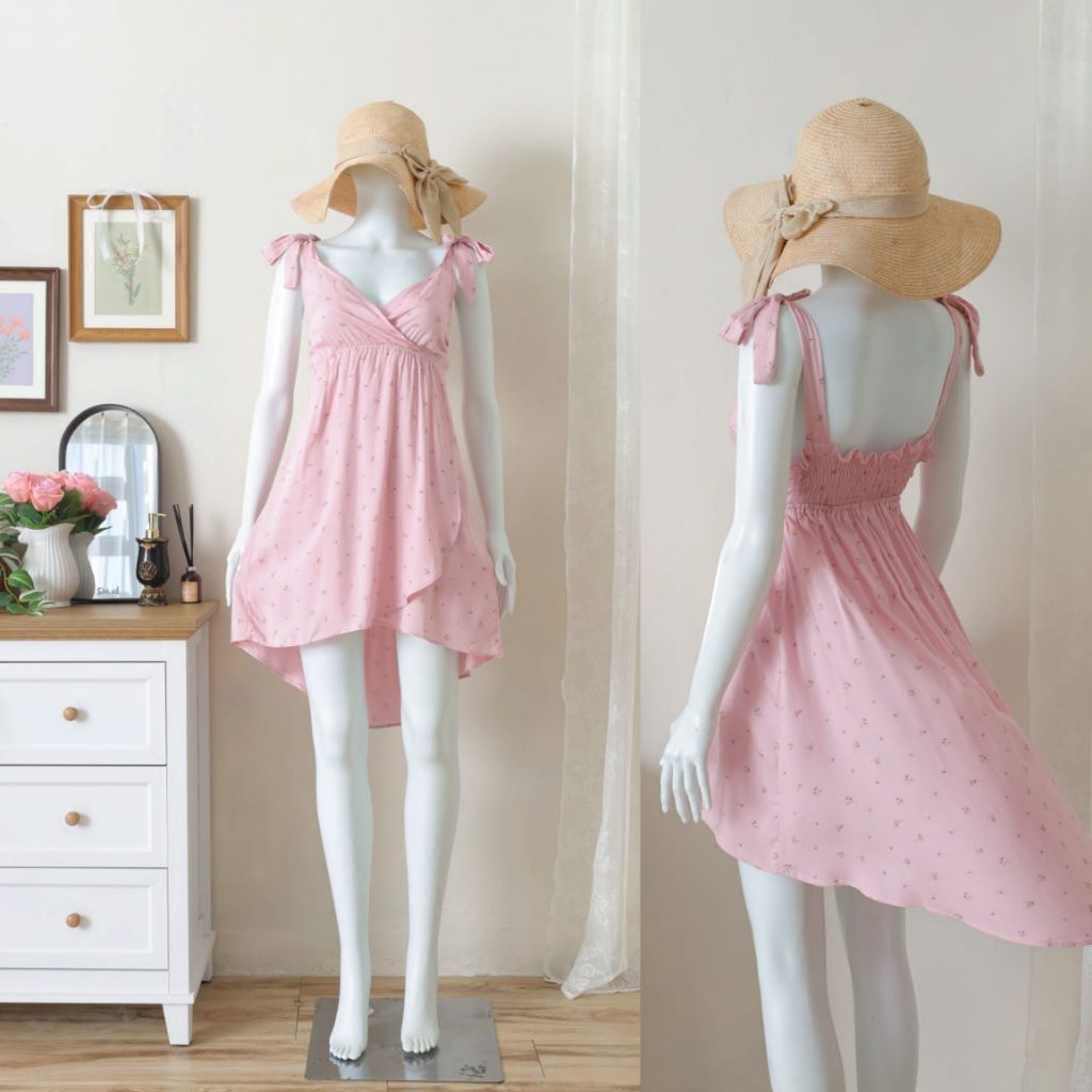 HAURA DRESS/ MOZZA DRESS/ DASTER PENDEK MINI SEXY RAYON PREMIUM DEPAN SUAMI/ BAJU TIDUR SEKSI BUSUI 