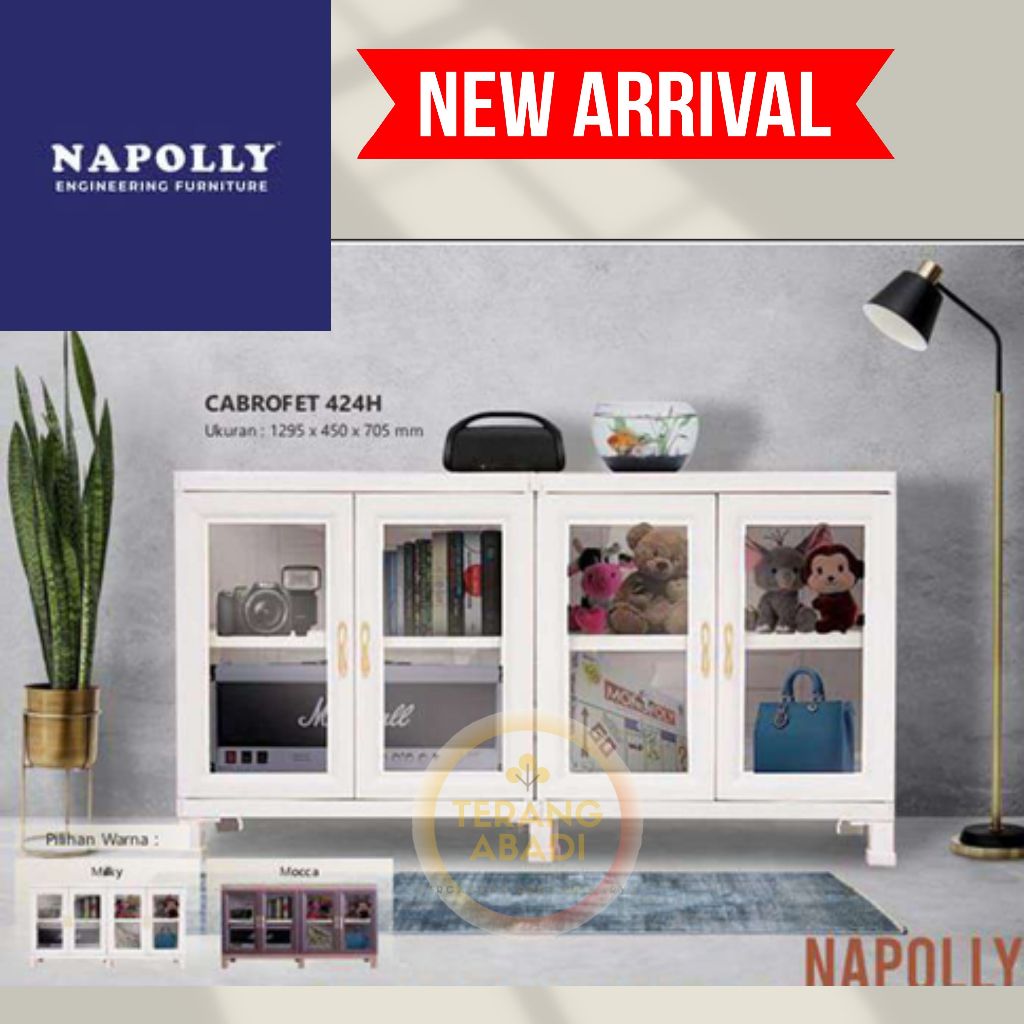 [PROMO] Bufet Tv Plastik Napolly /Rak TV napolly cabrofet 424