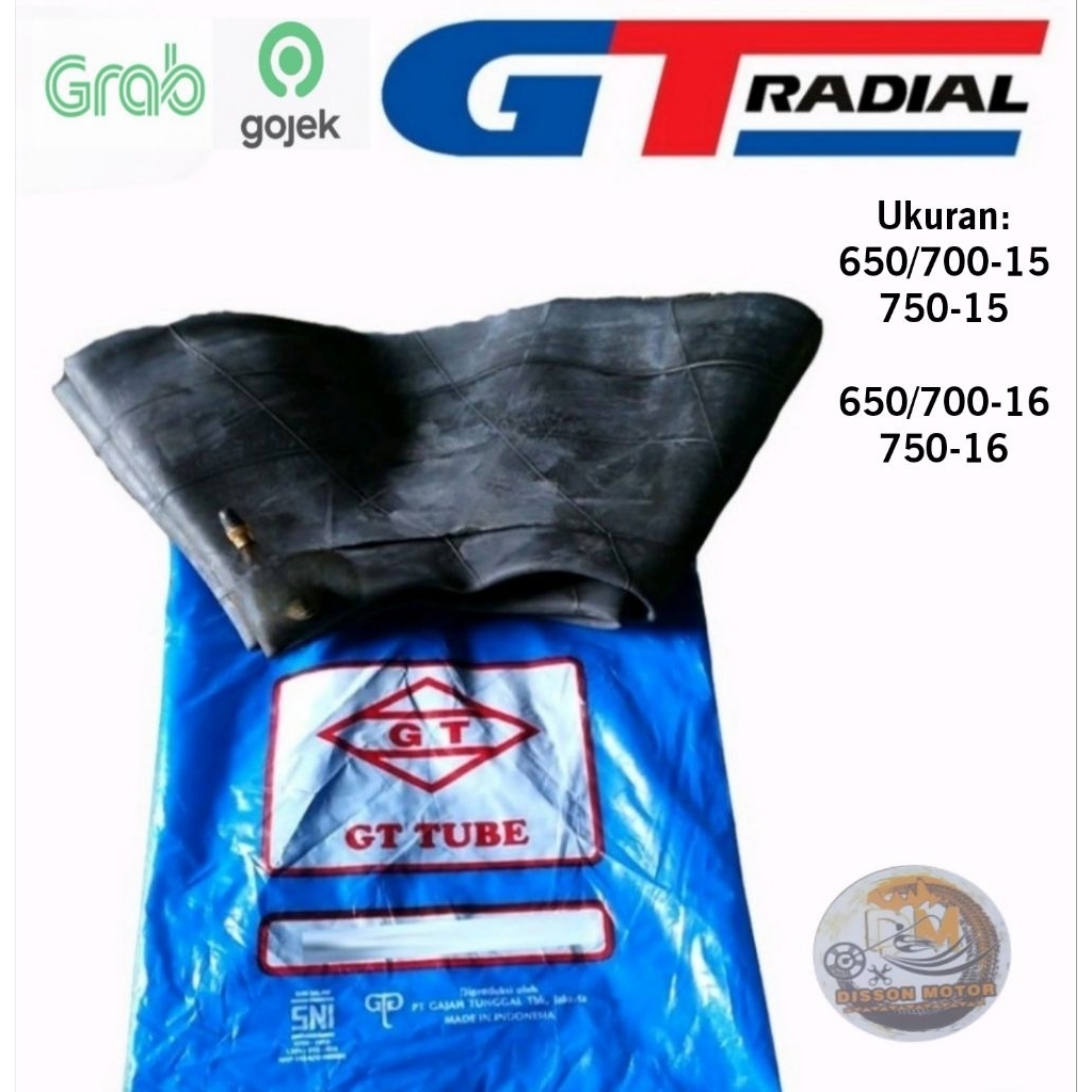 Ban Dalam GT Gajah Tunggal 650/700-15 / 750-15 / 650/700-16 / 750-16 R16 Ban Colt Diesel / Ban Engke