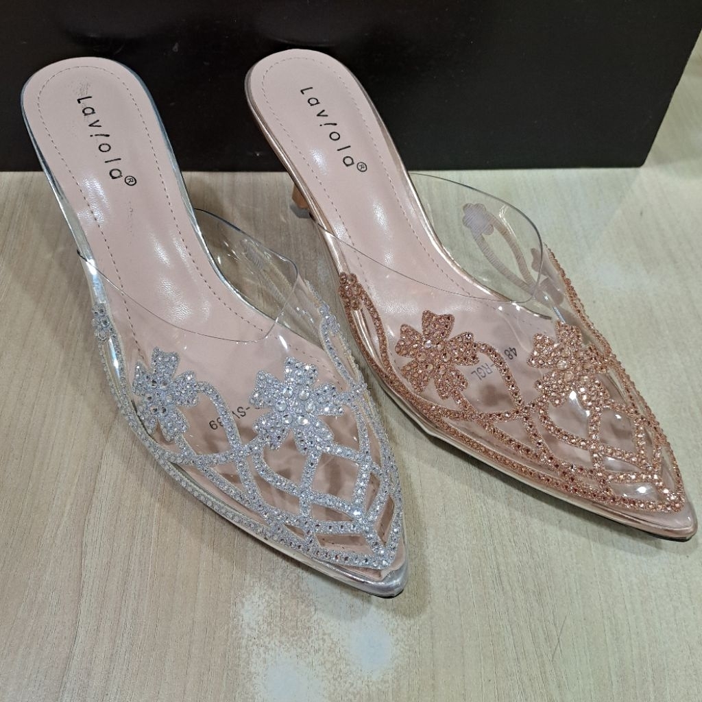 sandal pesta wanita 5 cm laviola