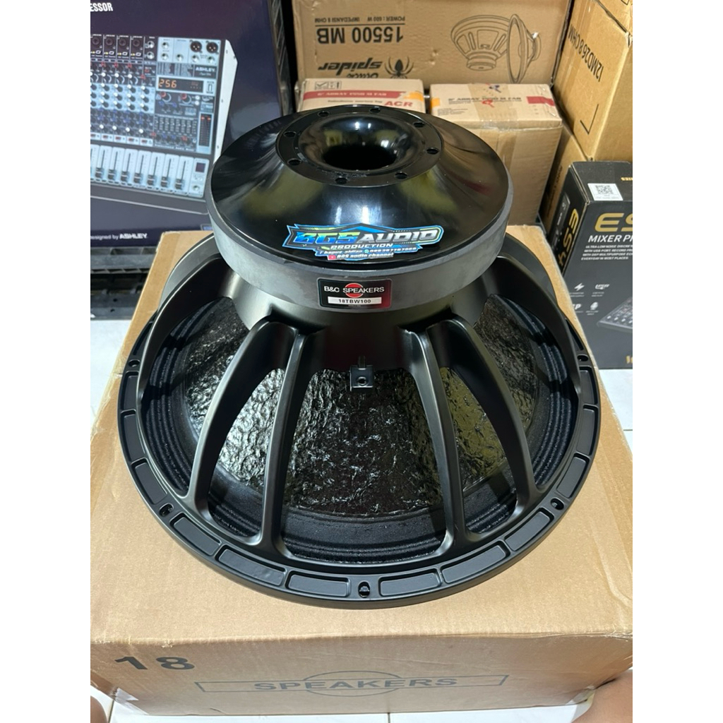 speaker 18 inch B&C 18tbw100 magnet 3cm