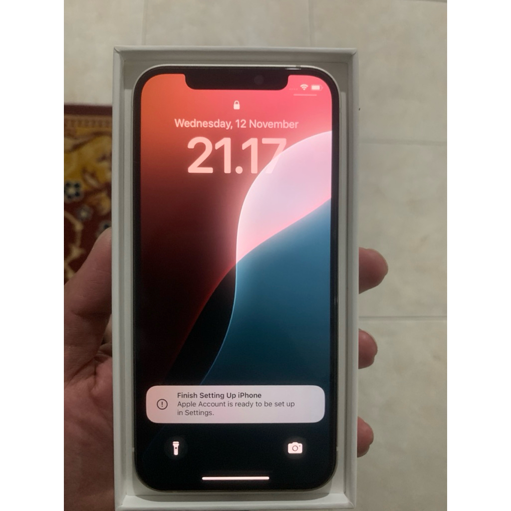 Iphone 12 64GB White ex ibox bekas