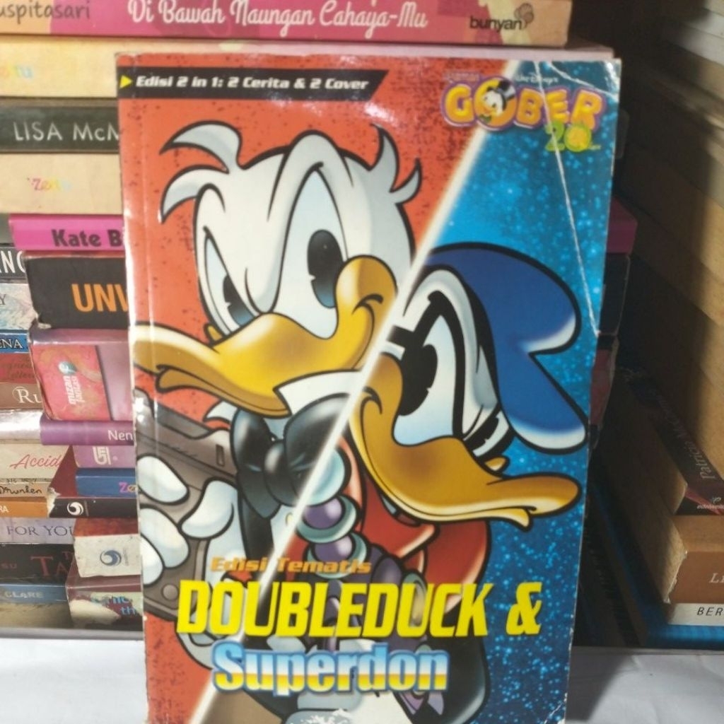 Komik Paman GOBER edisi Tematis DOUBLEDUCK & SUPERDON NO 47