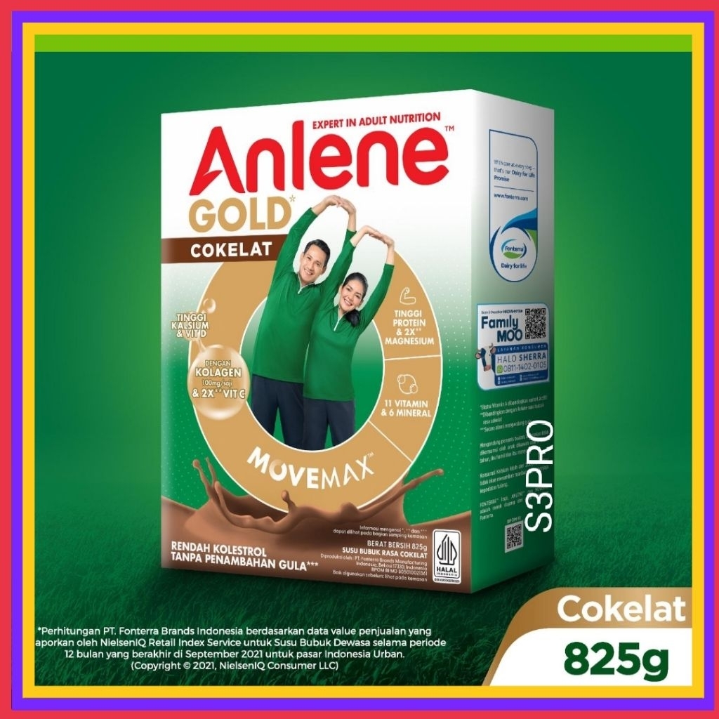 Anlene Gold coklat dulu Anlene Gold 5X / Anlene Gold Plus