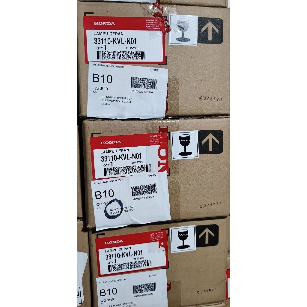 33110KVLN01 Lampu Depan (Reflektor) Honda Supra X 125 33110-KVL-N01