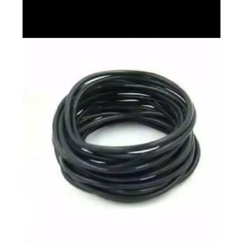 Mainan gelang tali karet hitam