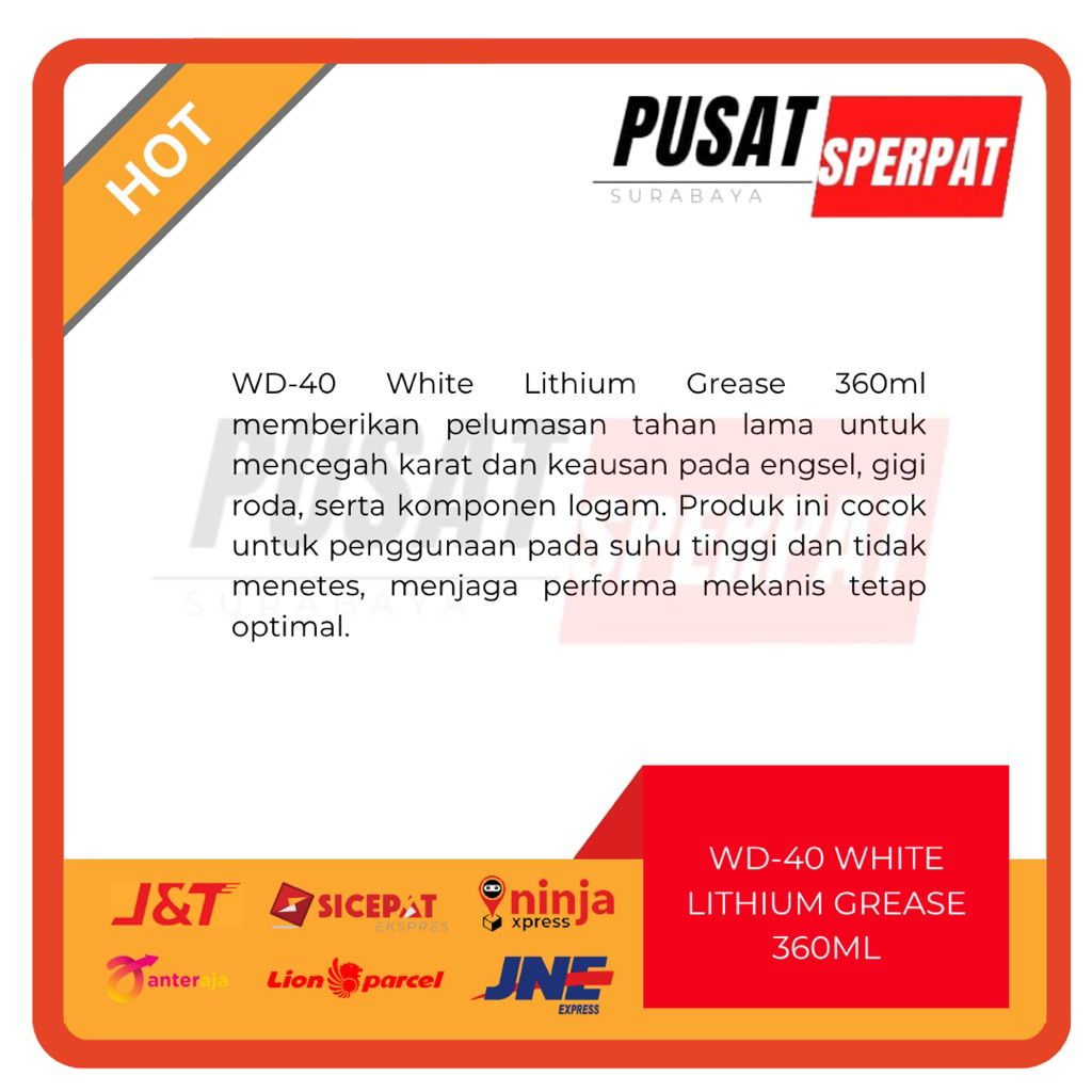 WD-40 White Lithium Grease WD40 Specialist