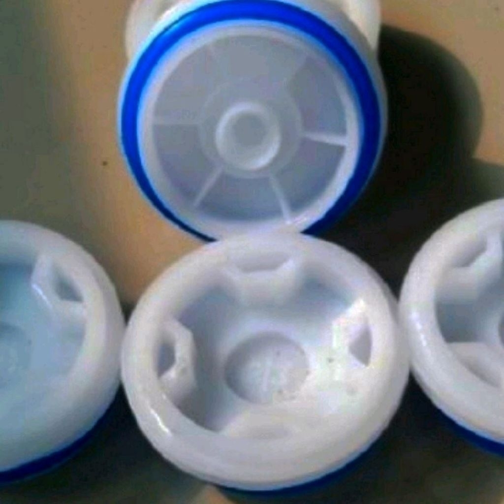 tutup drum plastik 200liter (putih) bahan tebal sangat awet