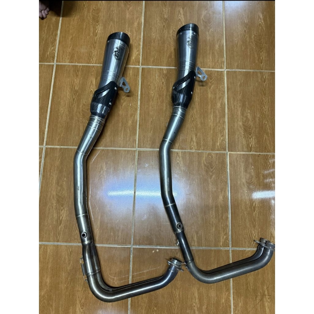 knalpot r9 h2 full system original