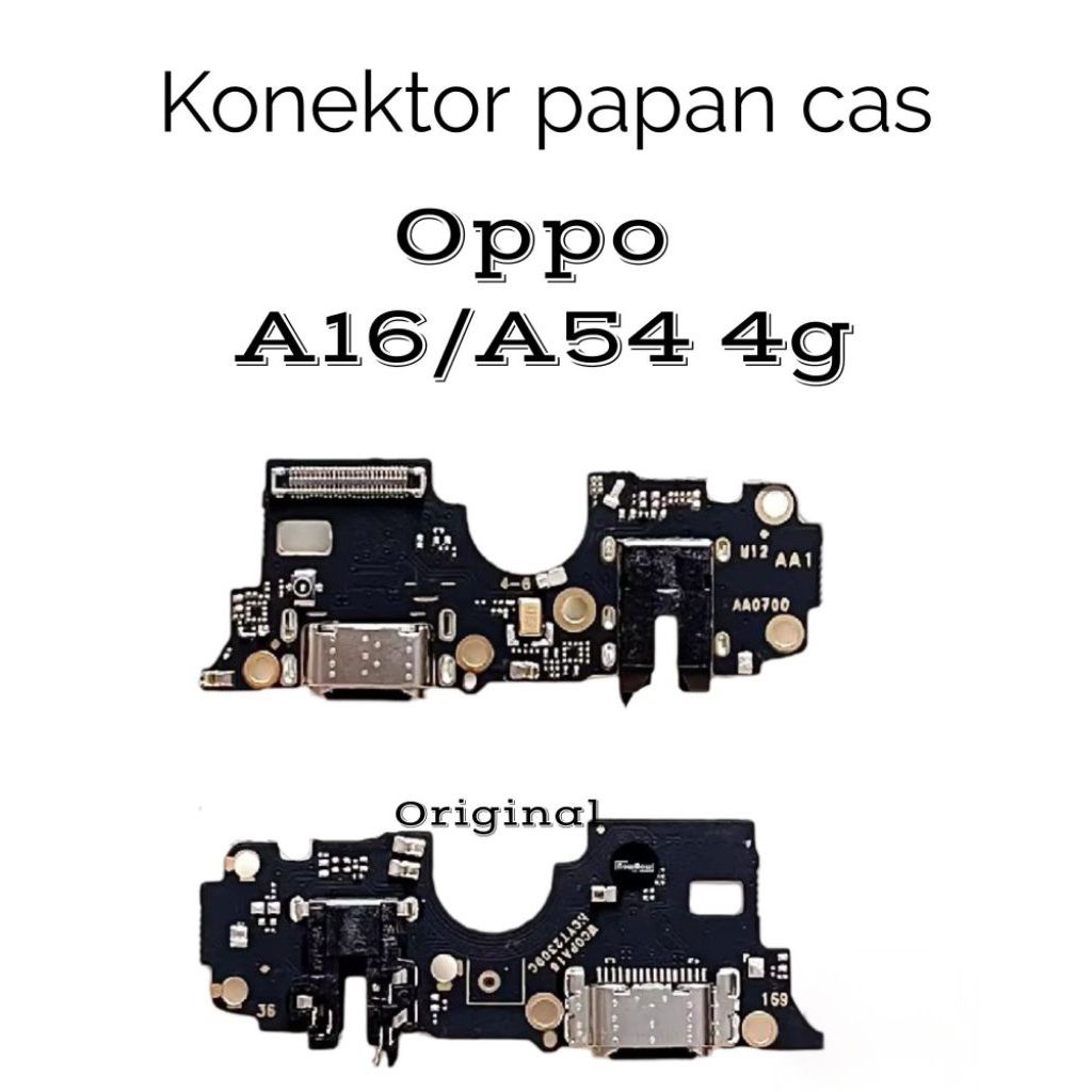 FLEKSIBEL CHARGER CAS PAPAN CAS KONEKTOR HP OPPO A16 A53 A54 4G) + IC ORIGINAL
