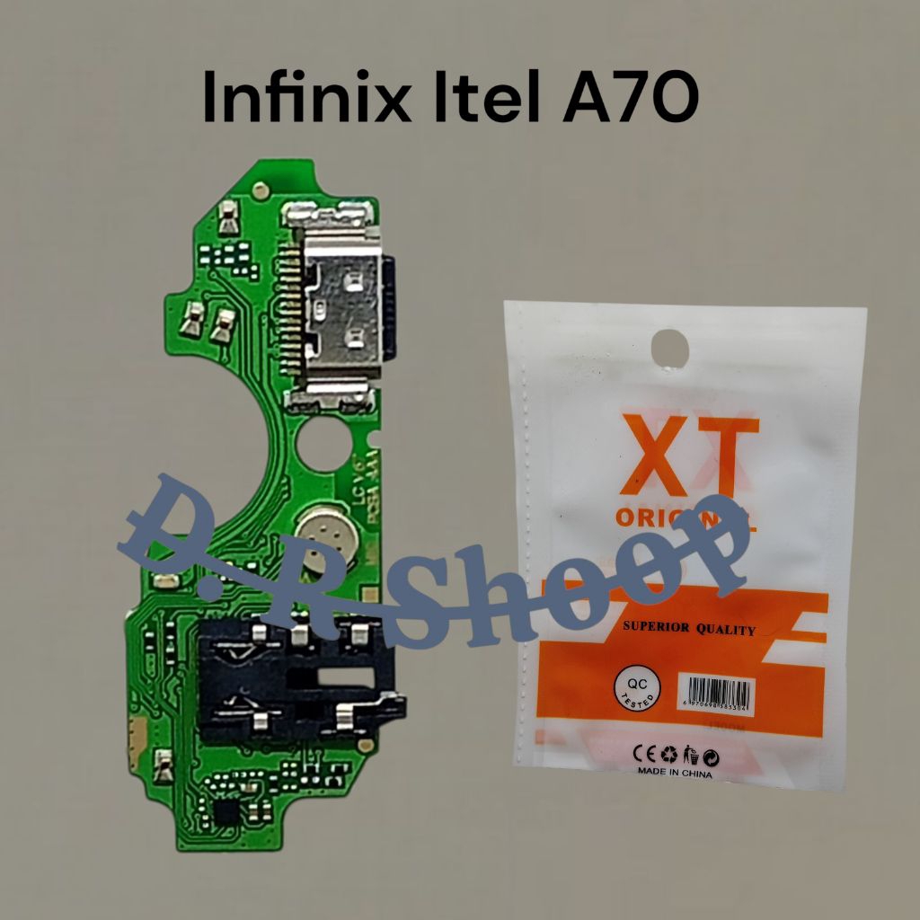Papan Cas + Konektor Charger Infinix Itel A70 MIC IC Flexibel Tecno Itel A70 Case