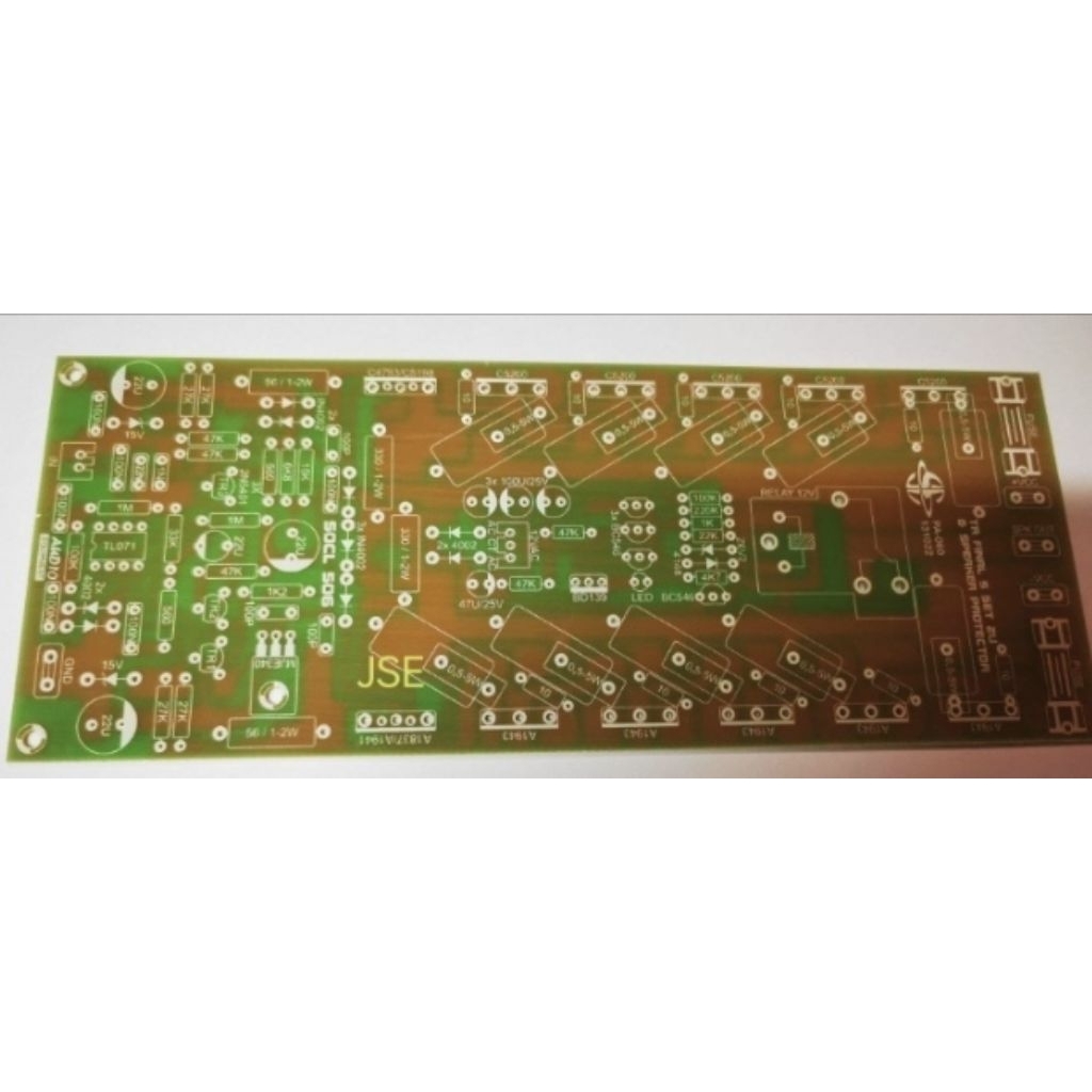 PCB SOCL 506 FIBER + TR 5 SET FINAL 2U + SPEAKER PROTECTOR FIBER