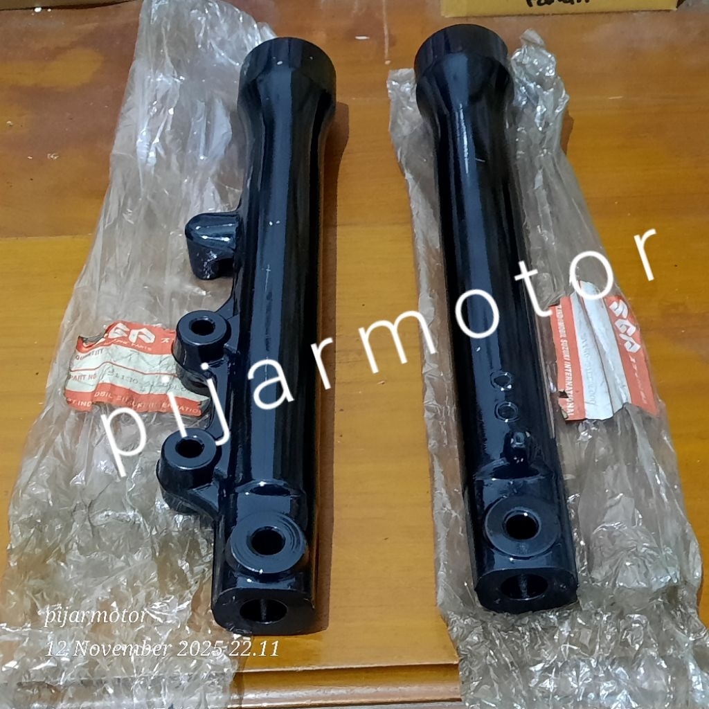 Tube Outer LH&RH Sepasang Tabung Bottom As Shock Depan Suzuki Tornado GS Shogun 110 Kebo Cakram Satr