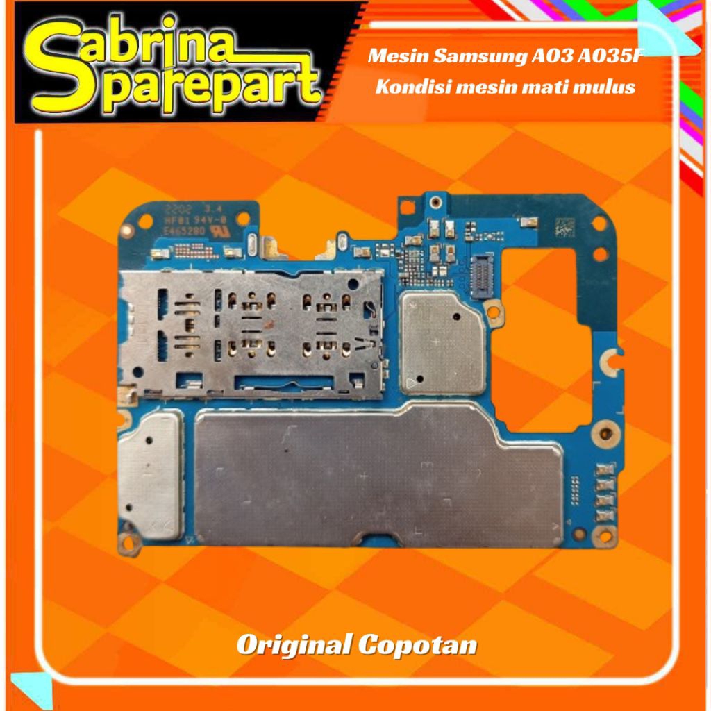 Mesin Samsung A03 A035F kondisi mati mulus kalengan