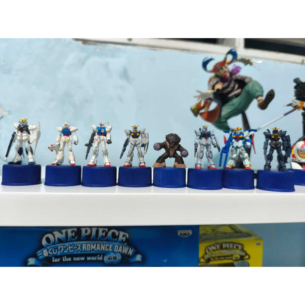 GUNDAM PEPSI Bottle Cap Collection Figure SET
