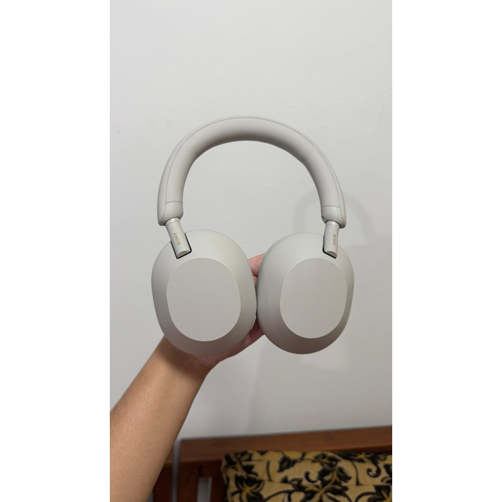 Sony WH 1000xm5 silver second 1xpakai