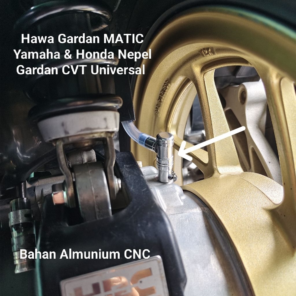 Sepaket Nepel V2 + Selang Nepel Gardan Yamaha & Honda PCX Vario Mio Nouvo Soul Fino NMAX AEROX Nepel