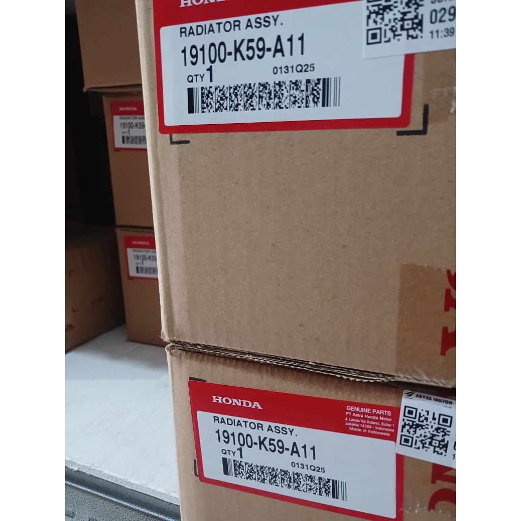 Radiator Vario 150 K59 Original AHM