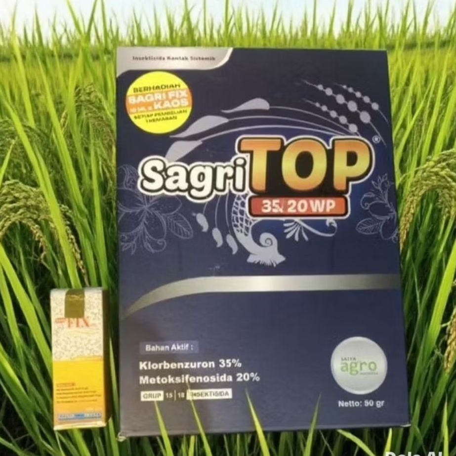 Insektisida SagriTOP 35/20WP.Kemasan 80gram.