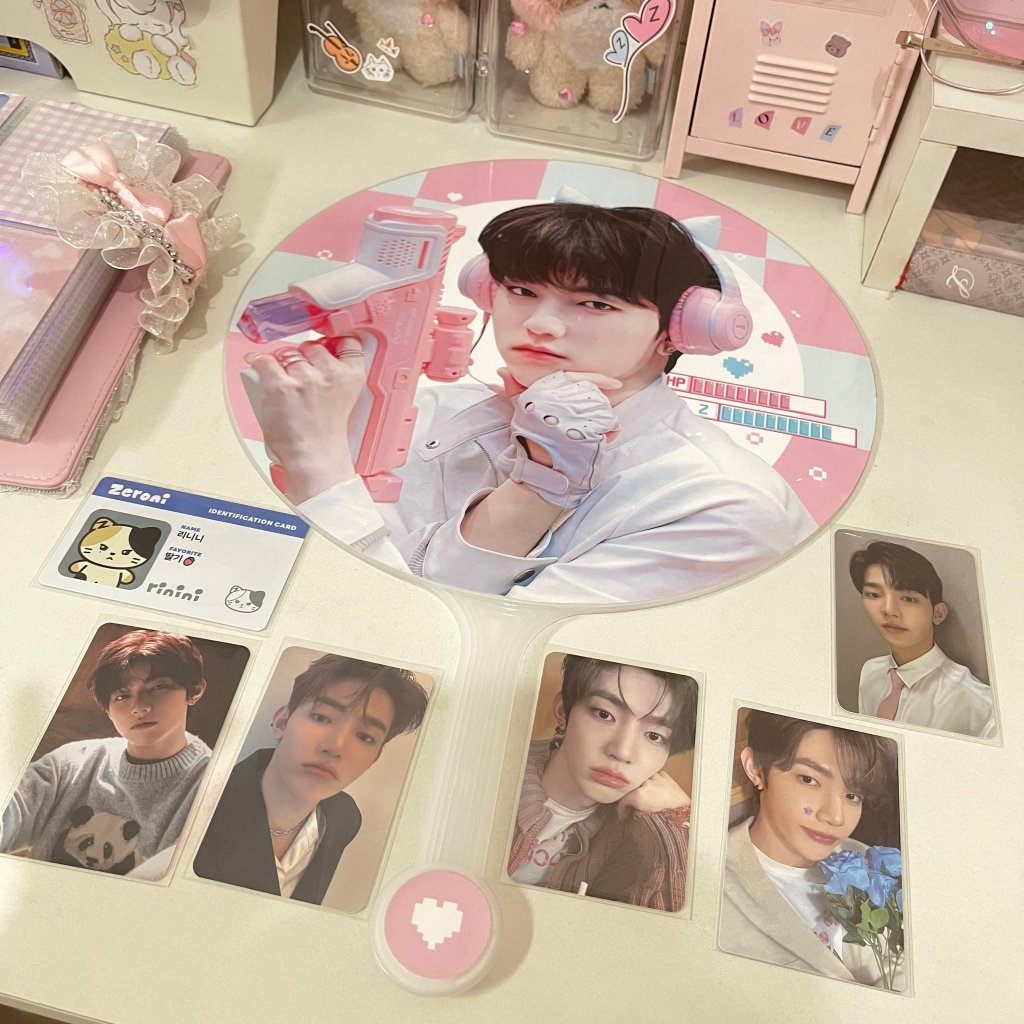 Zhang Hao Uchiwa Broadcast Photocard