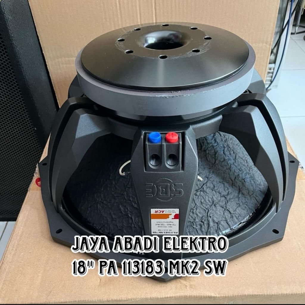 Speaker ACR Fabulous 18 inch PA 113183 MK2 SW