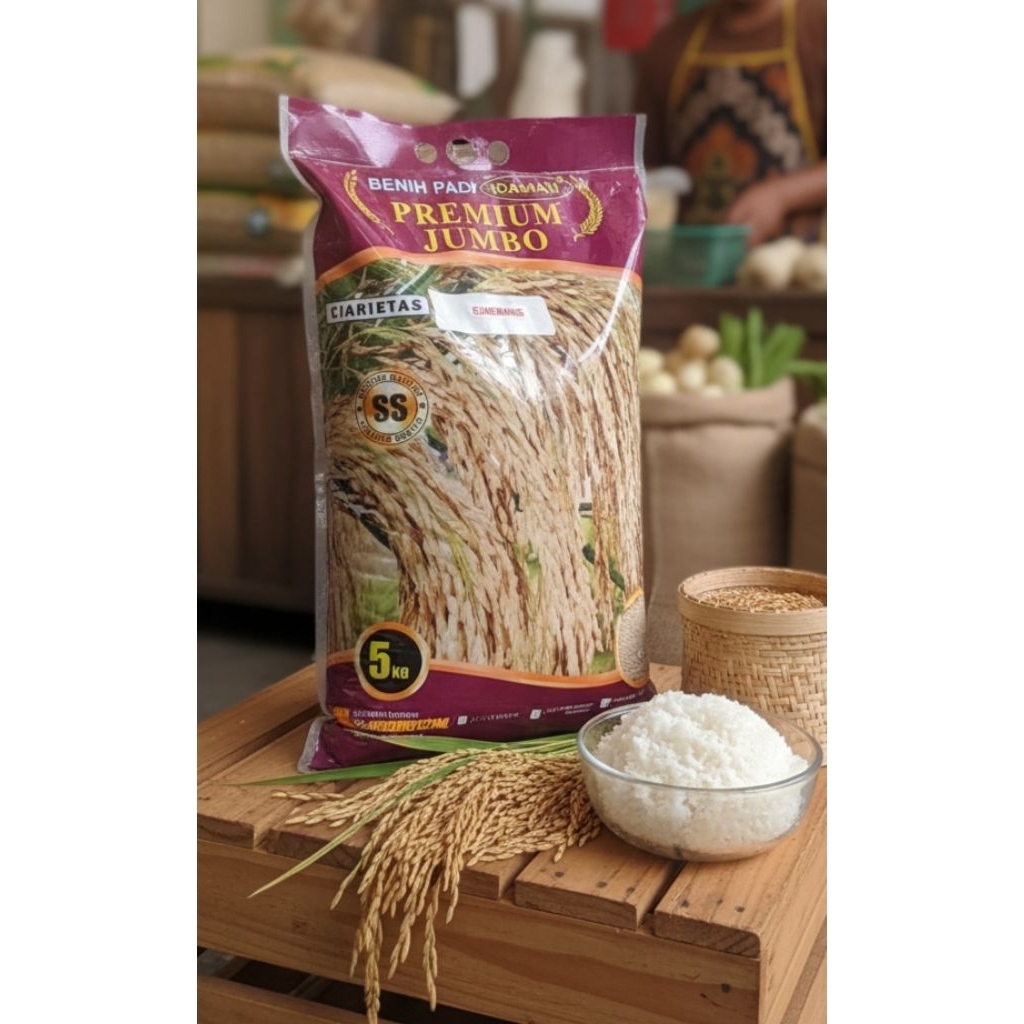 Benih padi premium CIHERANG ukuran 5kg