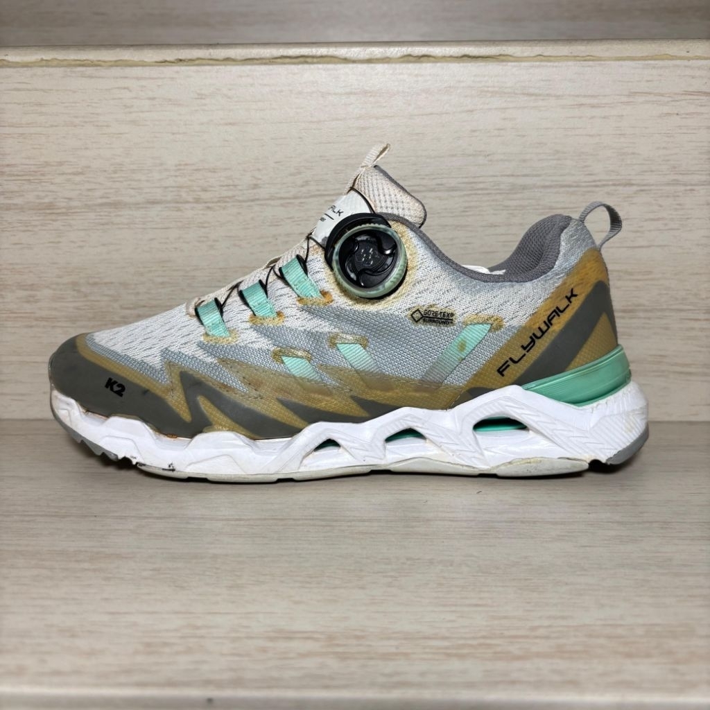 SEPATU OUTDOOR TREKKING HIKING & RUNNING K2 BOA SYSTEM / TALI PUTAR SECOND ORIGINAL  [ MURAH ]