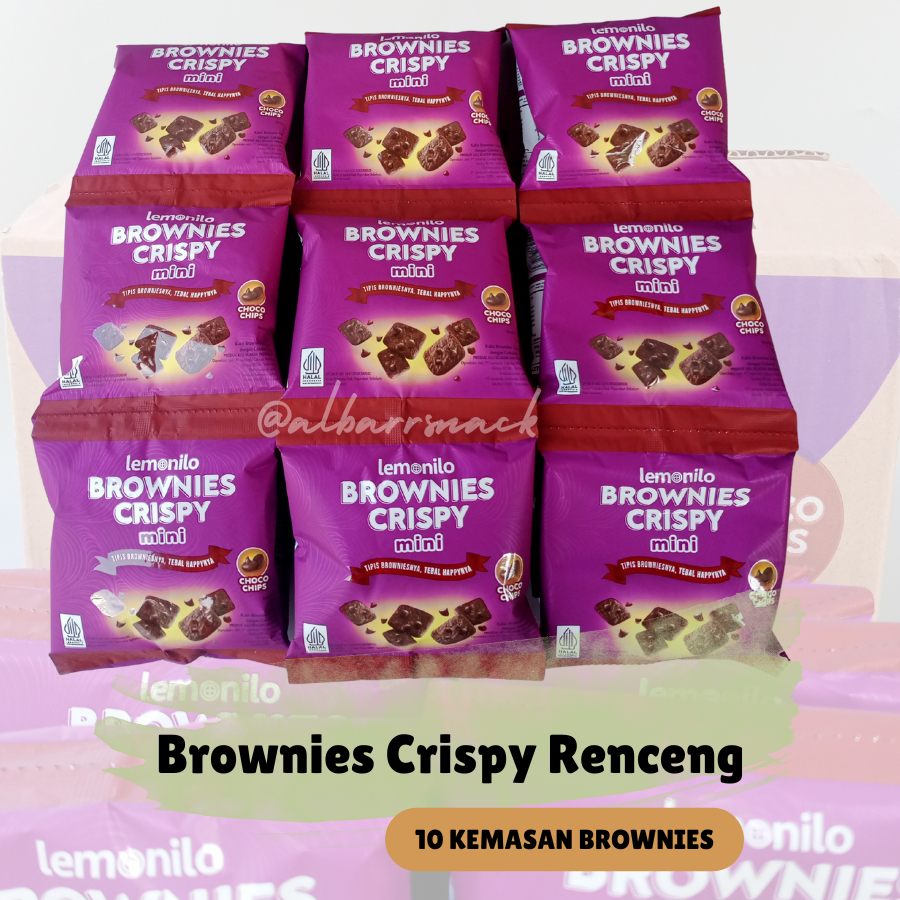 Lemonilo Brownies Renceng Mini GROSIR