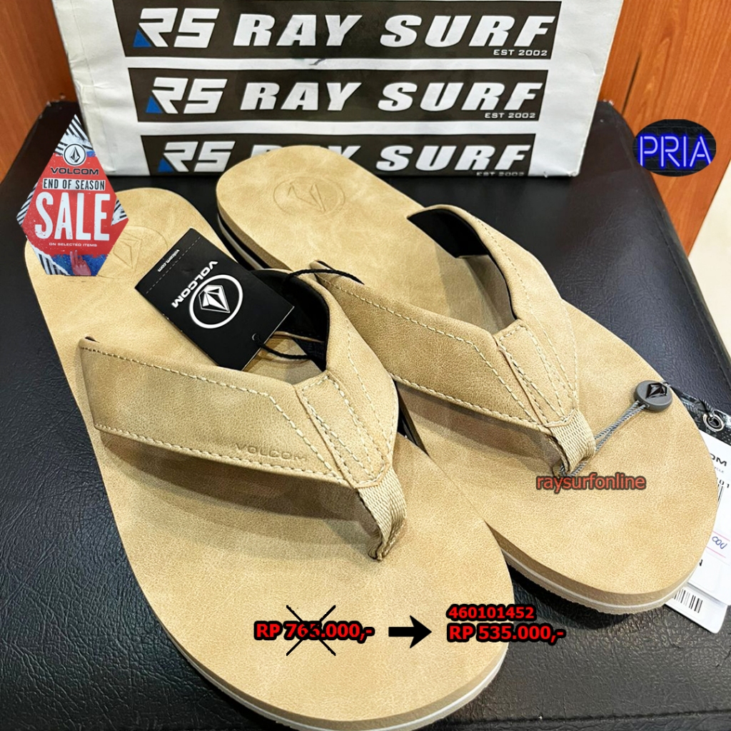 RAYSURF VOLCOM SALE SANDAL PRIA 460101452 ORIGINAL