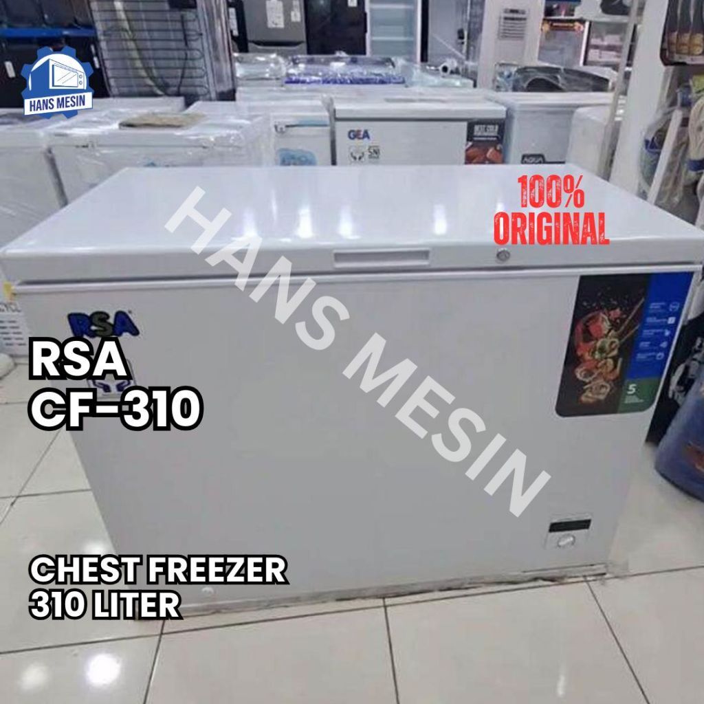 RSA CHEST FREEZER CF-310 / CF 310 / CF310Q / 318 LITER