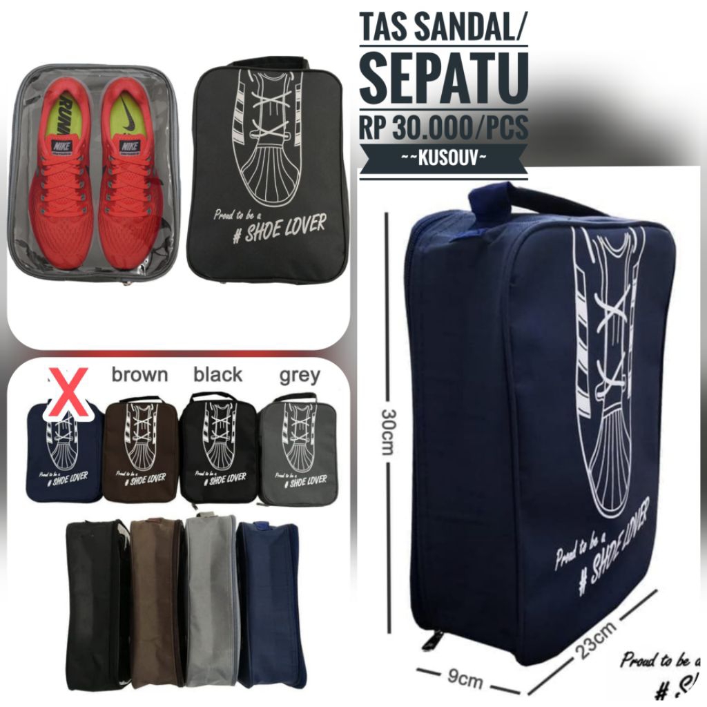 Tas Sandal/Sepatu/Olahraga/Travelling/Gym