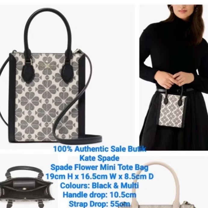 KATESPADE FLOWER MINI TOTE BAG SALE BUTIK AUTHENTIC (PRE ORDER) HONGKONG
