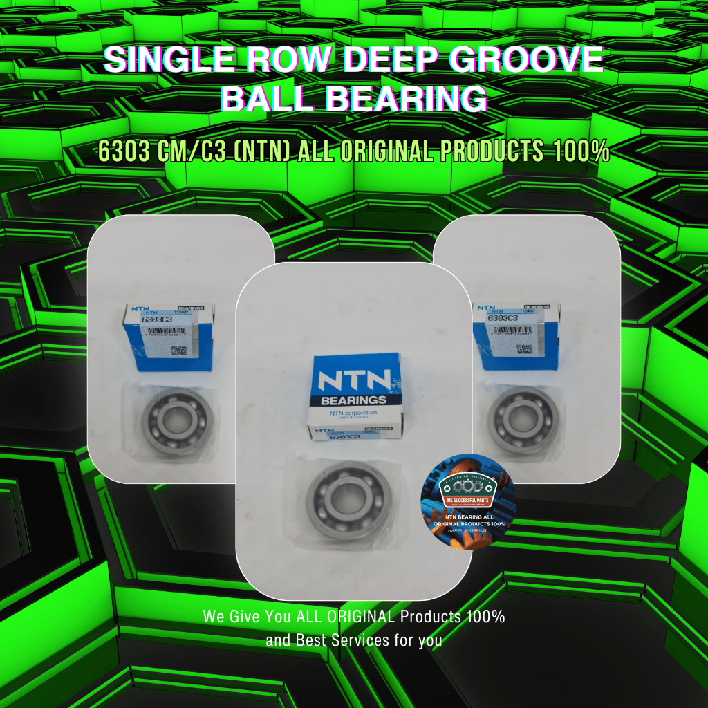 BEARING MOTOR 6303 C3 NTN ORIGINAL JAPAN 6303C3