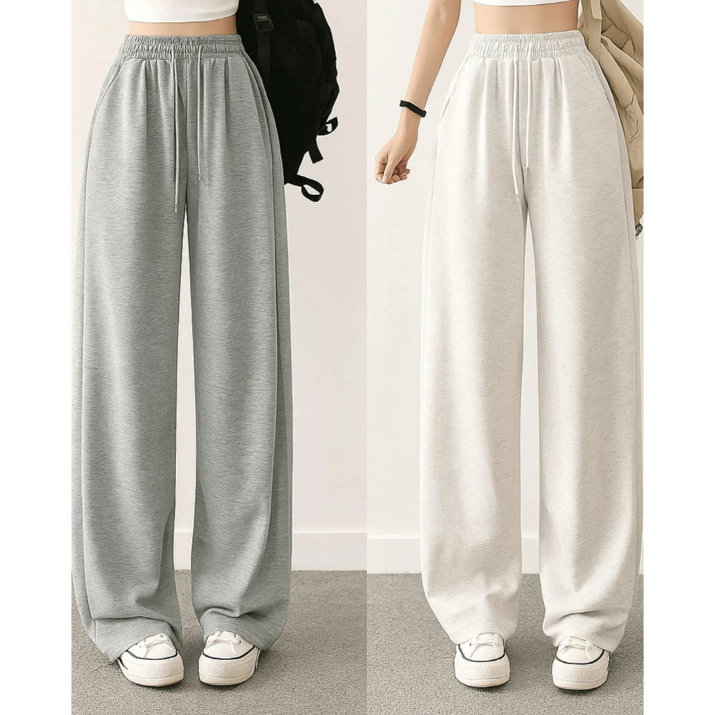 CELANAKU_SWEATPANTS BAGGY FIT - LOOSE FIT PANTS - JOGGER PANTS - OVERSIZE PANTS