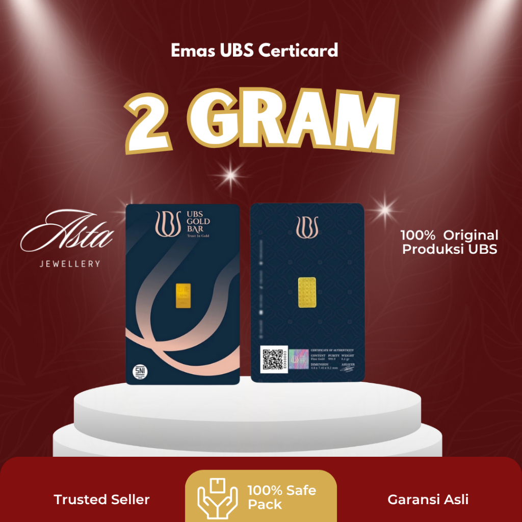 UBS Logam Mulia 2 Gram New Product