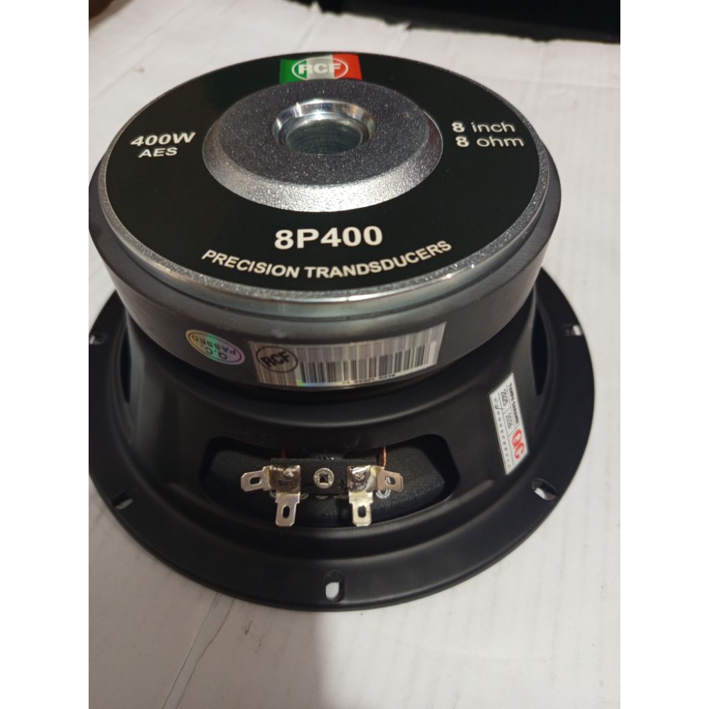 speaker 8 inch RCF 8P400 italy ORIGINAL / RCF 8p400 italy original middel
