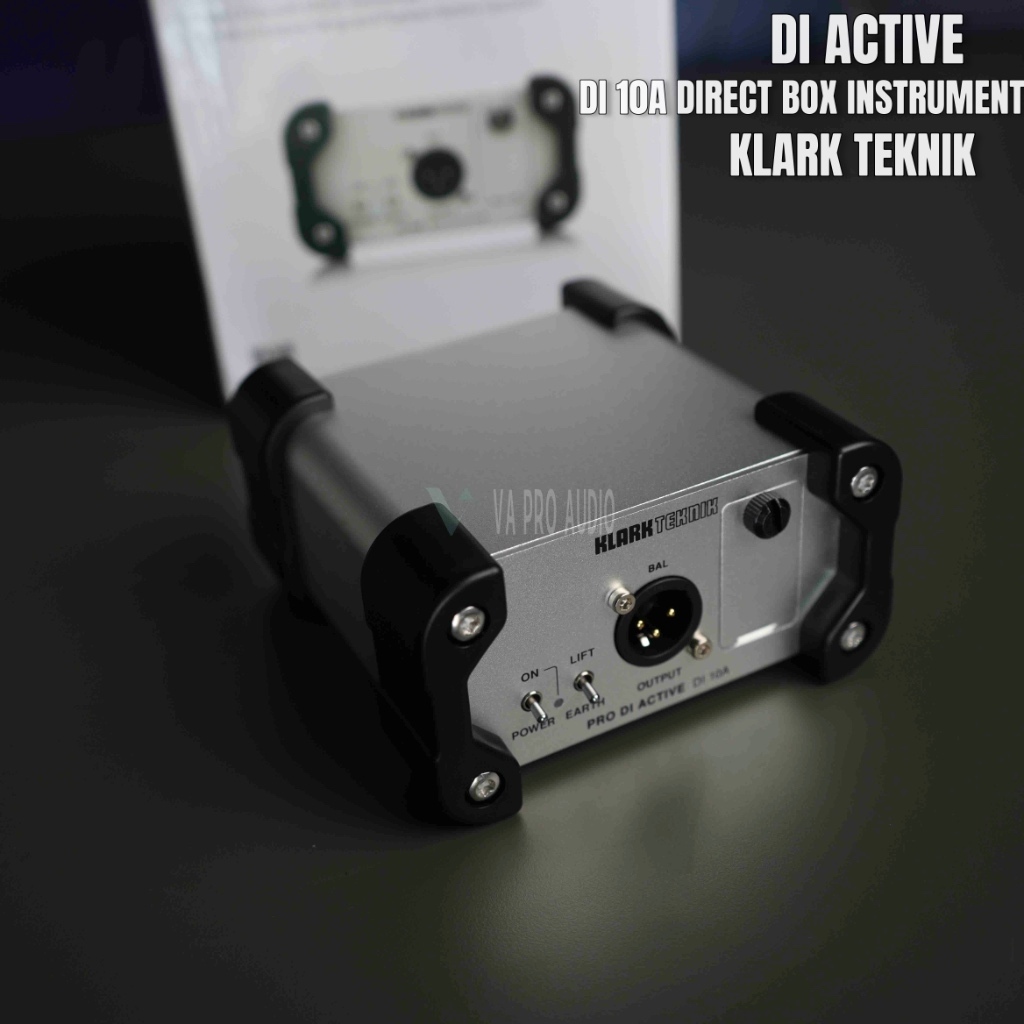 PRO DI ACTIVE DI 10A direct box instrument Klark teknik