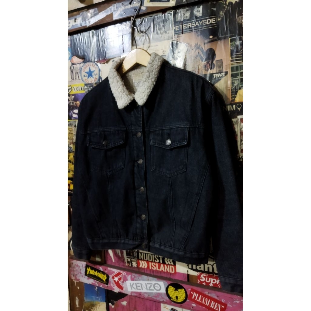 Sherpa trucker jacket