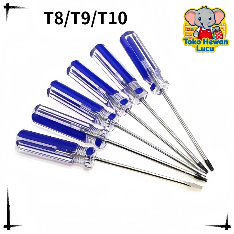 OBENG SCREWDRIVER BINTANG TORX T8 T9 T10 STICK STIK PS3 PS4 PS5 SLIM SUPER SLIM XBOX ONE 360 PS5