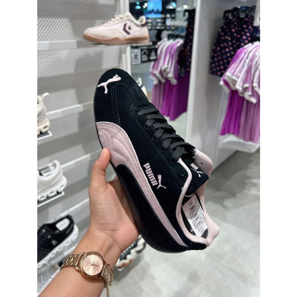 Sepatu Puma Speedcat OG Black Mauve Pink 100% Original - Sneakers Pria Wanita Bahan Suede On Terbaru
