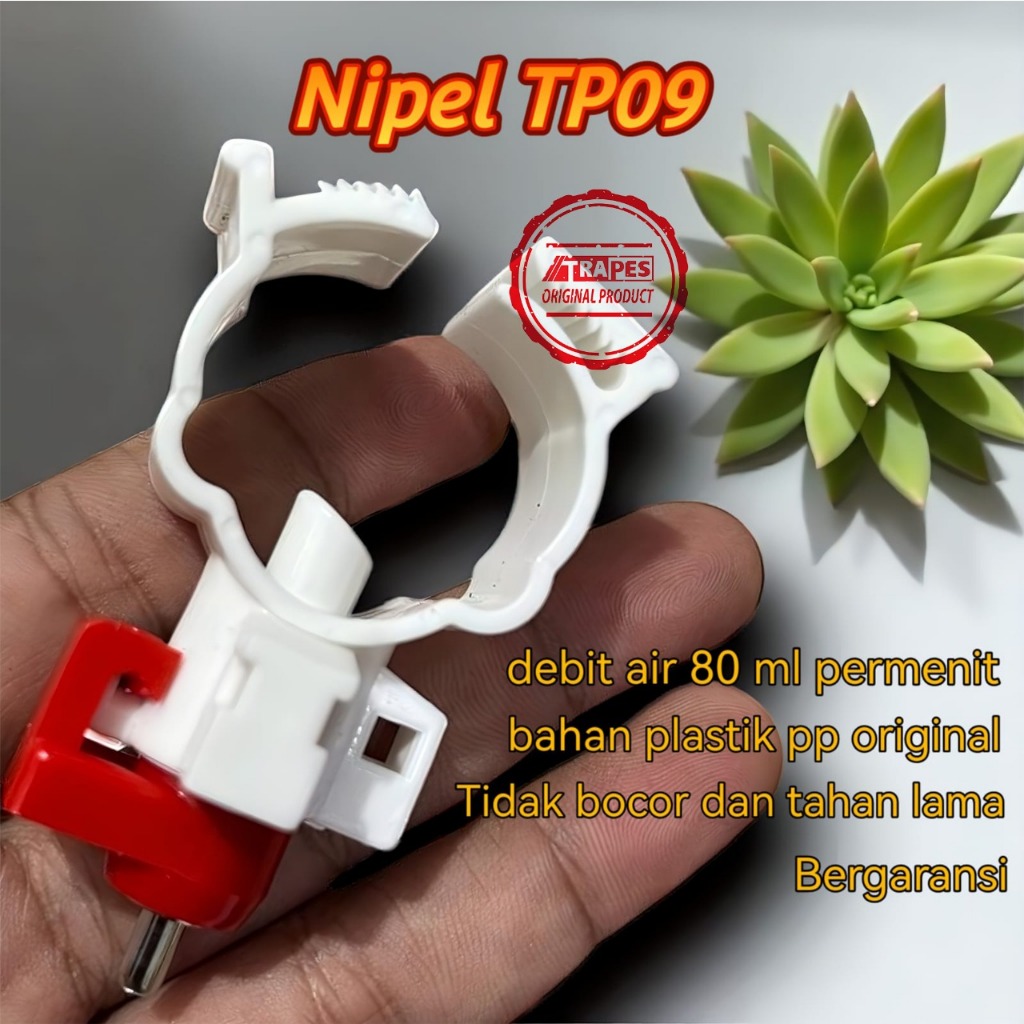 nipel nepel TP09 Trapes Tempat minum Ayam Petelur/layer