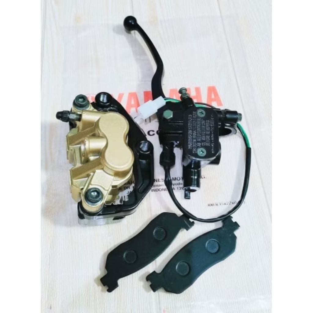 master kaliper atas bawah Yamaha fizr dan Jupiter z lama sepaket kualitas original
