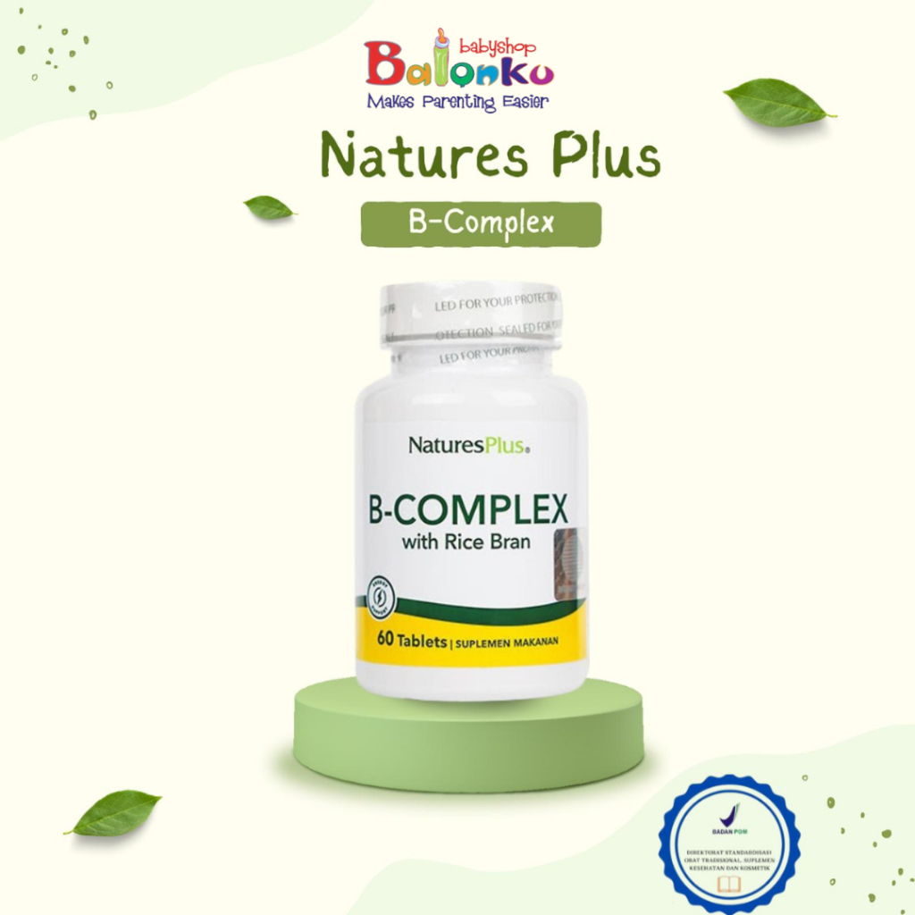 Nature's Plus B Complex 60 Tablet