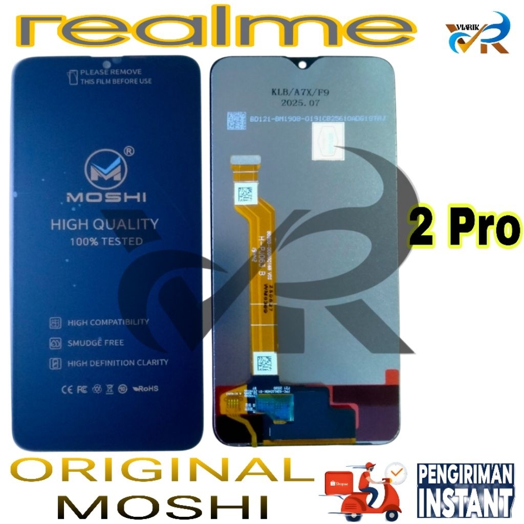LCD REALME 2 PRO ORIGINAL MOSHI