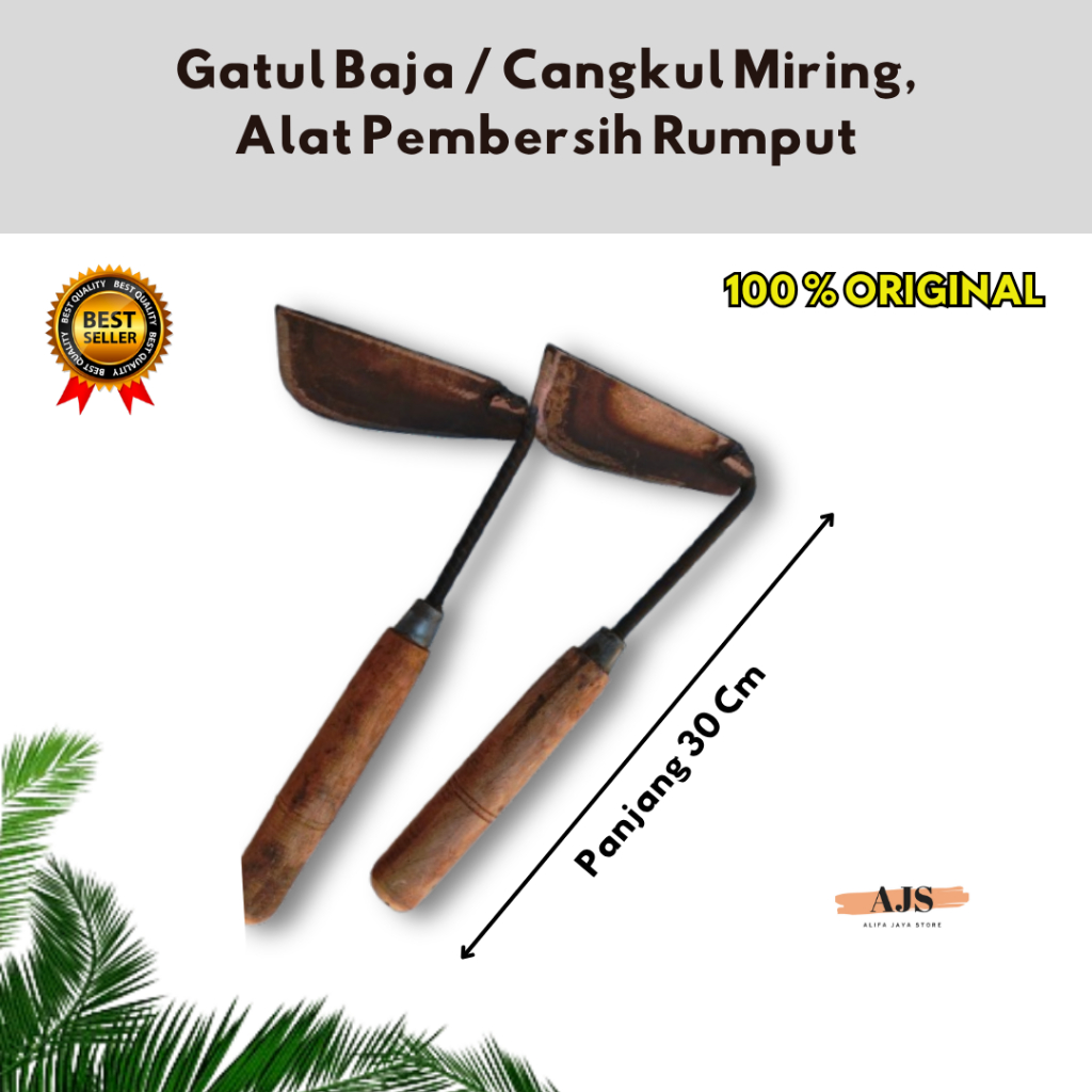 gathul baja cangkul pacul mini miring koret rumput